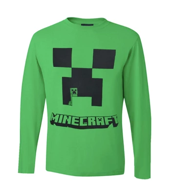 Minecraft gyerek hosszú ujjú póló, felső (140)