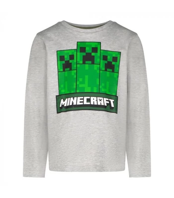 Minecraft gyerek hosszú ujjú póló, felső (140)