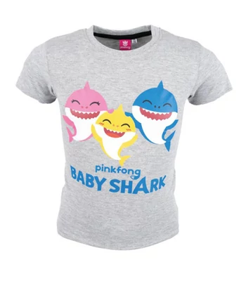 Baby Shark Doo gyerek rövid póló, felső (116)