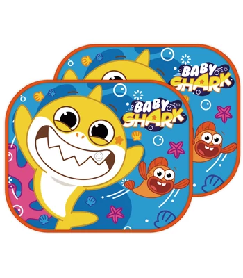 Baby Shark napellenző ablakra 2 db-os