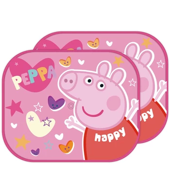 Peppa malac Happy napellenző ablakra 2 db-os