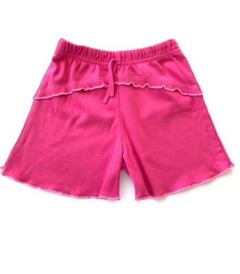 Pink kislány rövidnadrág (110-116)