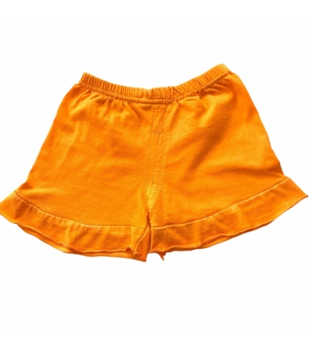 Narancssárga kislány rövidnadrág (62-68)