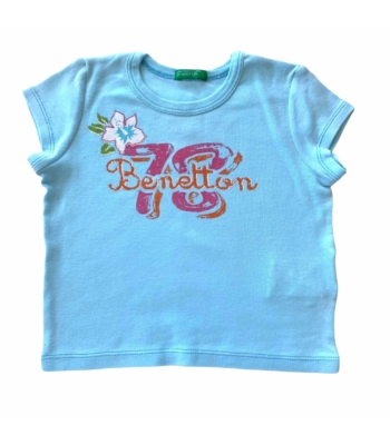 Benetton kislány póló (80-86)