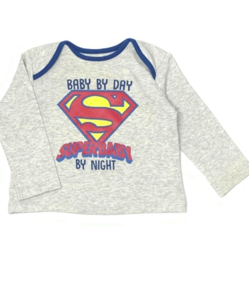 Tesco Superman kisfiú pulóver (74)