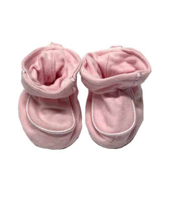 Rózsaszín kislány babacipő (56-62)