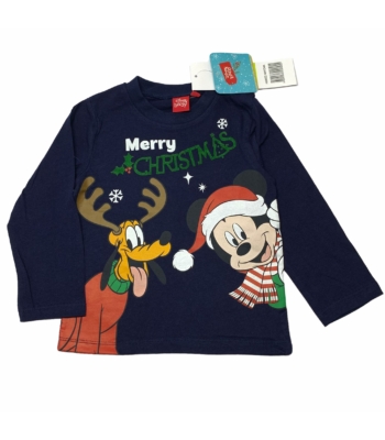 Disney Baby Mickey és Pluto karácsonyi kisfiú pulóver (68)