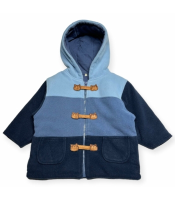 Kék kisfiú kabát (74-80)