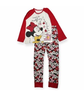 Reserved Minnie Karácsonyi kislány pizsama (122-128)