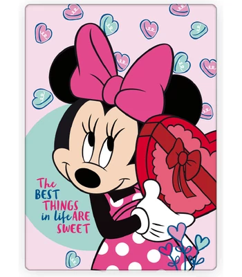 Disney Minnie Sweets polár takaró 100x140cm