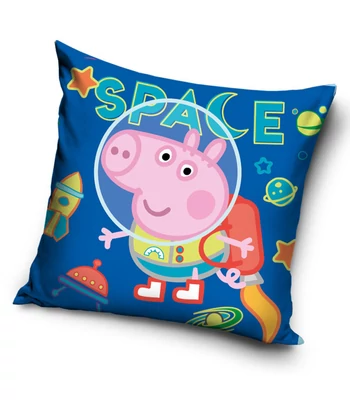 Peppa malac Space párnahuzat 40x40 cm