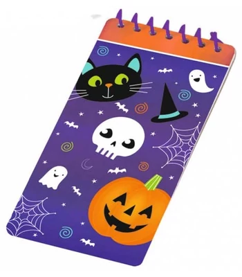 Halloween notesz 10 cm