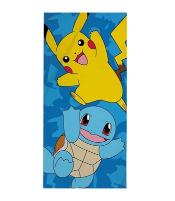 Pokémon Blue fürdőlepedő, strand törölköző 70x140cm