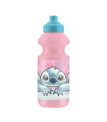 Disney Lilo és Stitch, A csillagkutya Cheeky műanyag kulacs, sportpalack 350 ml