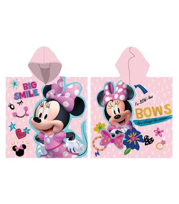 Disney Minnie Smile strand törölköző poncsó 55x110 cm (Fast Dry)