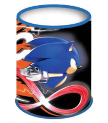 Sonic a sündisznó Get Me fém ceruzatartó 10,5 cm