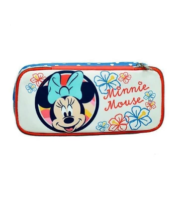 Disney Minnie Boho 2 rekeszes tolltartó 26 cm