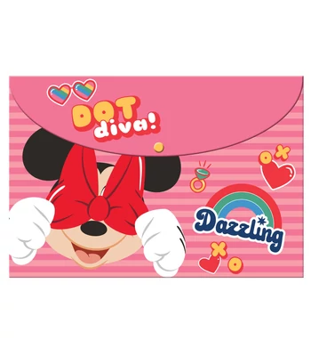 Disney Minnie Wink A/4 Irattartó tasak