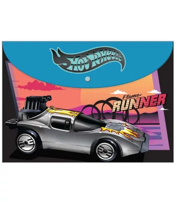 Hot Wheels Flame Runner A/4 Irattartó tasak