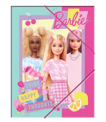 Barbie Happy Thoughts A/4 gumis mappa