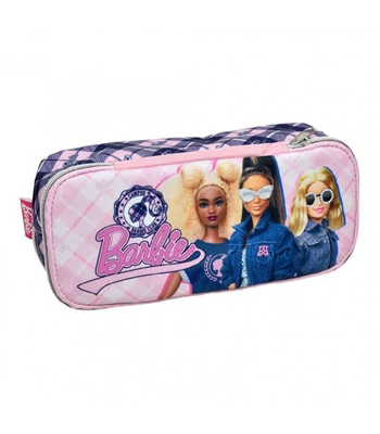 Barbie Mode 2 rekeszes tolltartó 26 cm