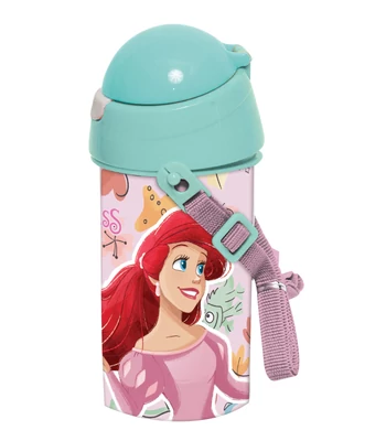 Disney Hercegnők Ariel kulacs, sportpalack 500 ml