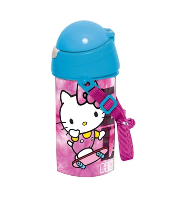 Hello Kitty Skateboard kulacs, sportpalack 500 ml