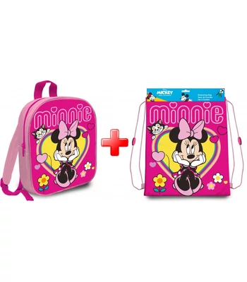 Disney Minnie táska és tornazsák szett