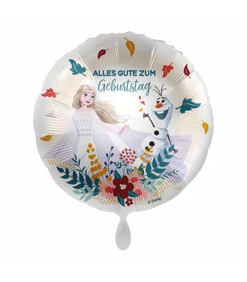 Disney Jégvarázs Elsa, Olaf Alles Gute zum Geburtstag fólia lufi 43 cm