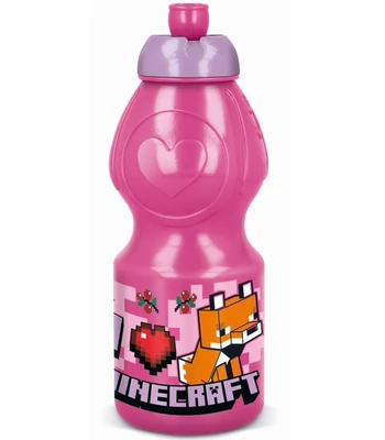 Minecraft Girls Line kulacs, sportpalack 400 ml