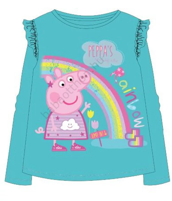 Peppa malac Rainbow gyerek hosszú póló, felső (92)