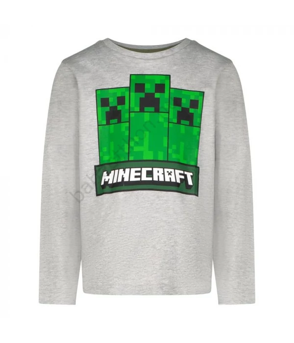 Minecraft gyerek hosszú ujjú póló, felső (140)