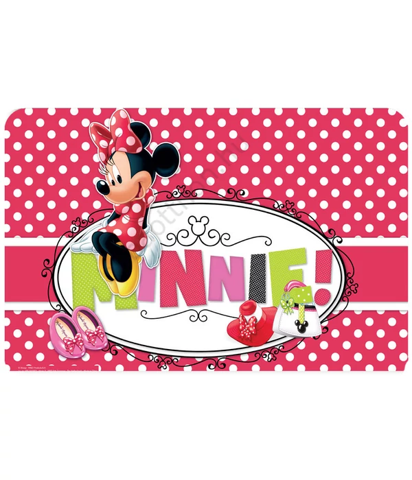 Disney Minnie tányéralátét 43x28 cm