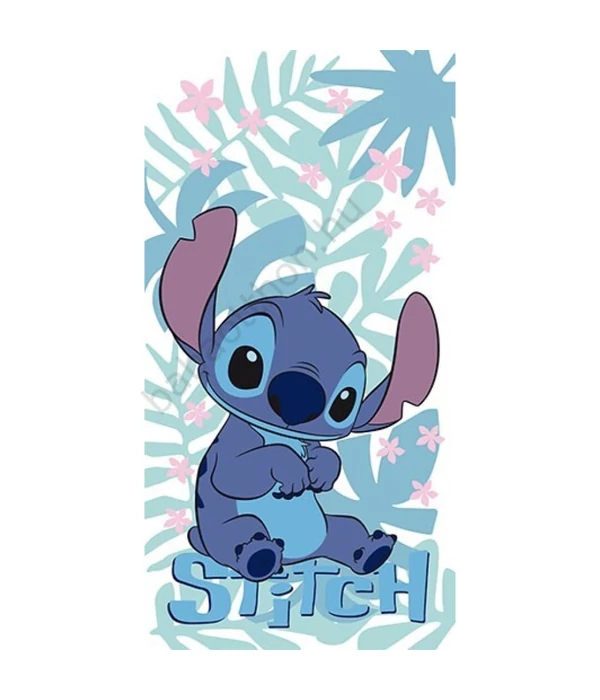 Disney Lilo és Stitch, A csillagkutya fürdőlepedő, strand törölköző 70x140cm (Fast Dry)