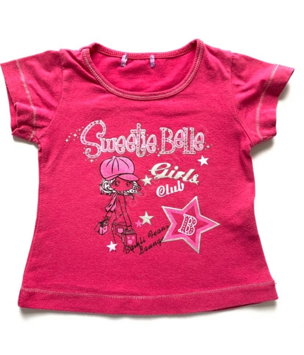 Pink kislány póló (92)