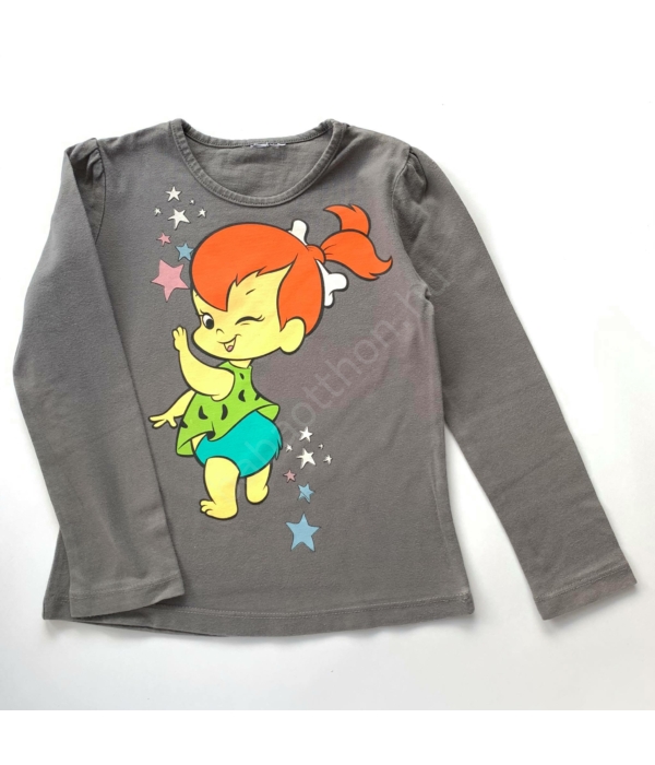 Flintstones kislány pulóver (98-104)