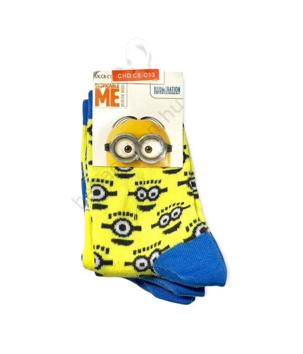 Despicable ME Minion kisfiú zokni (25-30)