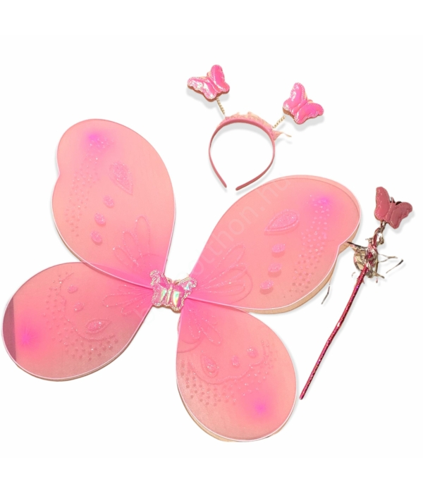 Rózsaszín pillangó jelmez