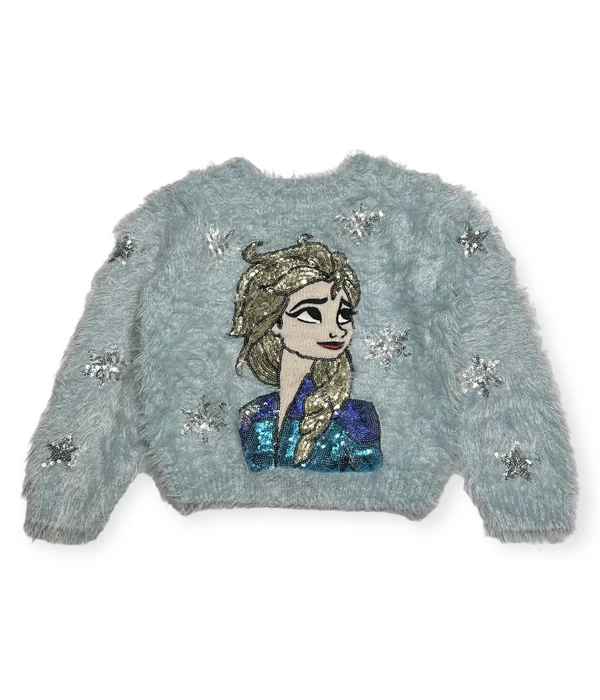 Disney Frozen Elsa kislány pulóver (104)