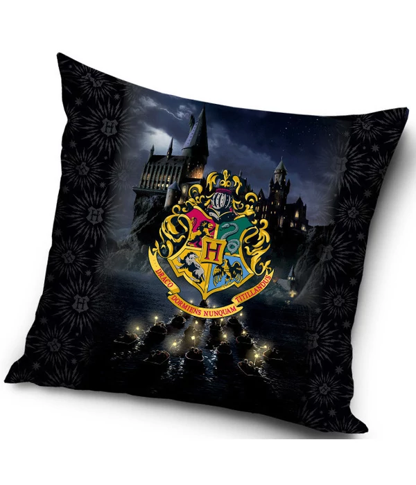 Harry Potter Crest párnahuzat 40x40 cm Velúr