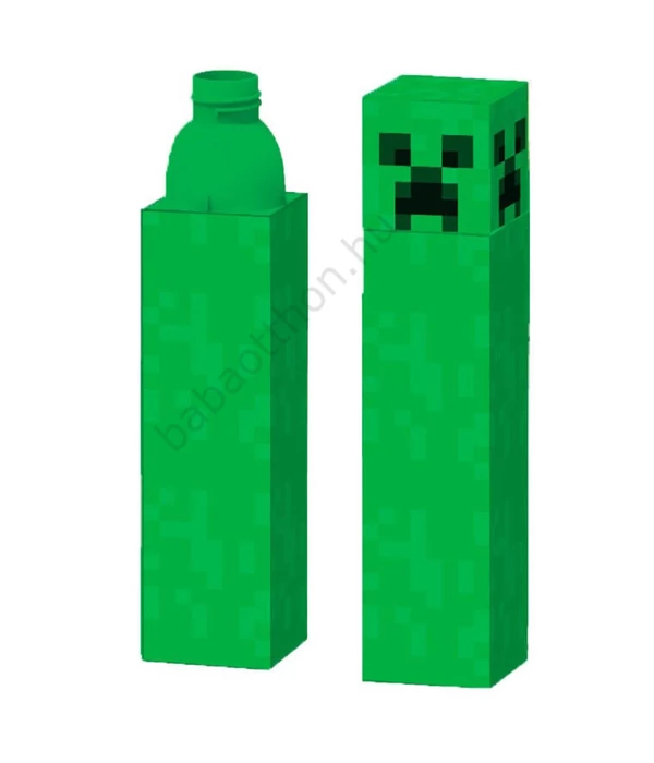 Minecraft Creeper műanyag kulacs, sportpalack 650 ml