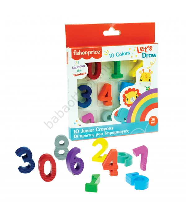 Fisher-Price Let's Draw számos zsí­rkréta 10 db-os