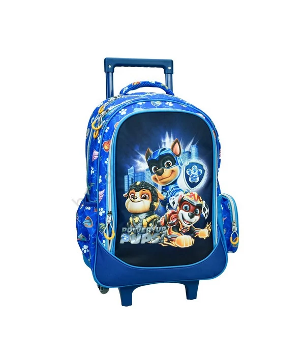 Mancs Őrjárat Power Up gurulós iskolatáska, táska 46 cm