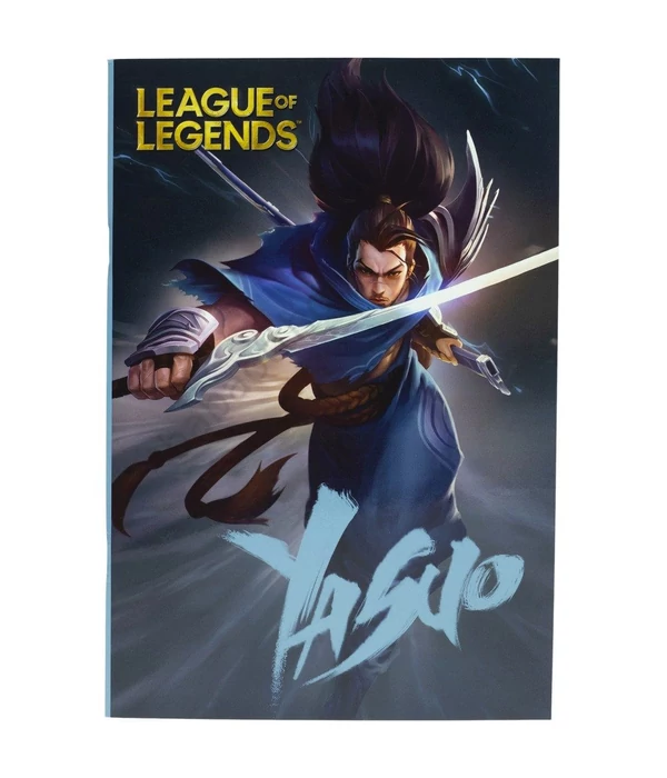 League of Legends Yasuo B/5 vonalas füzet 40 lapos