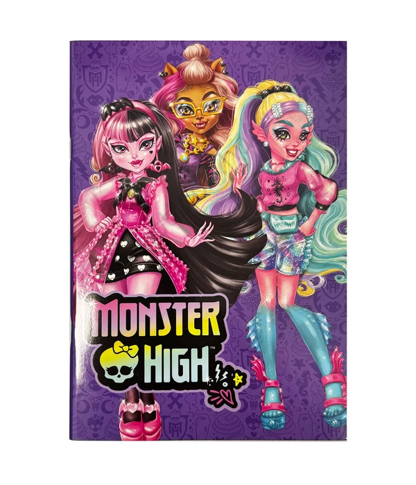 Monster High B/5 vonalas füzet 40 lapos