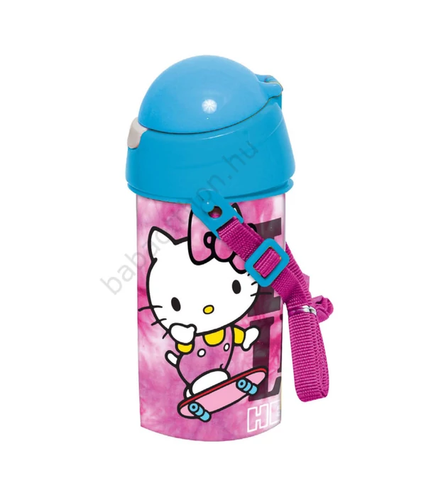 Hello Kitty Skateboard kulacs, sportpalack 500 ml