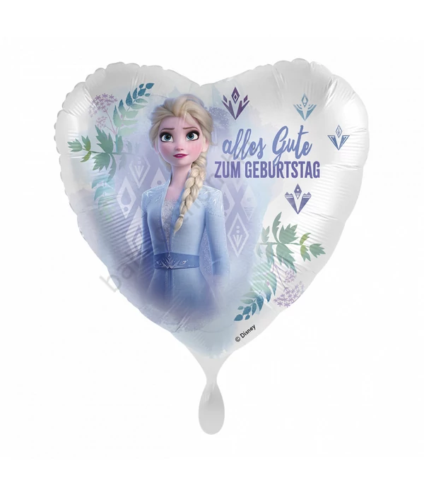 Disney Jégvarázs Elsa Alles Gute zum Geburtstag fólia lufi 43 cm