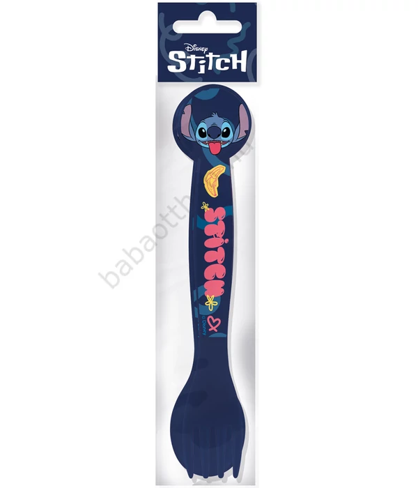 Disney Lilo és Stitch Palms műanyag evőeszköz készlet - 2 darabos